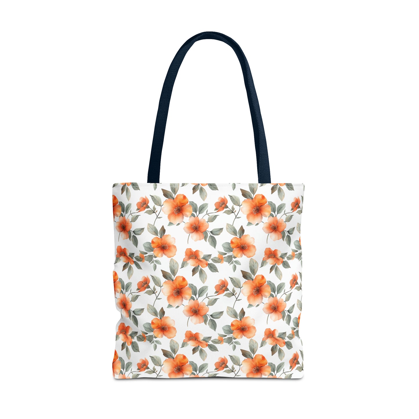 Autumn Hibiscus Charm Tote Bag
